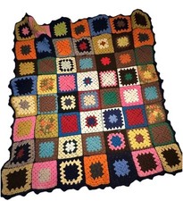 Granny square afghan for sale  Lexington