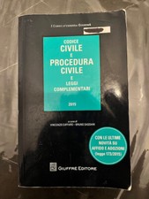 Codice civile procedura usato  Roma