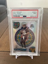 2021 Panini Mosaico - Mosaico de Vidro Mac Jones #GM-23 (RC) PSA 9 SSP Case Hit!! comprar usado  Enviando para Brazil