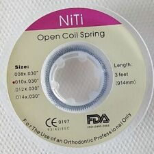 Carretel de mola odontológico ortodôntico Niti aberto 0,008/010/012/014 polegadas 914mm comprar usado Carretel de mola odontológico ortodôntico Niti aberto 0,008/010/012/014 polegadas 914mm comprar usado  Enviando para Brazil