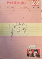 Autografo gianni morandi usato  Italia