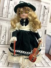 Porcelain doll violinist for sale  NORTHAMPTON