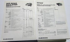 1983 cushman dealer for sale  Holts Summit