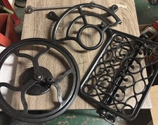 Antiga máquina de costura de esteira de marca livre ferro fundido FlyWheel Pitman pedal comprar usado  Enviando para Brazil