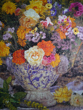 Puzzle blumenbouquet 1000 gebraucht kaufen  Barsinghausen