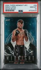 Diego Lopes Moonbeam Rookie PSA 10 2024 Topps Midnight UFC GEM MINT SSP POP 1 RC comprar usado  Enviando para Brazil