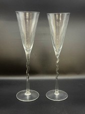 Champagne glasses set for sale  AYLESBURY
