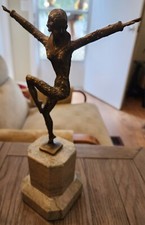 Bronze art deco for sale  Swansboro