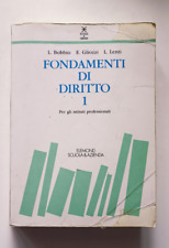 Fondamenti diritto bobbio usato  Italia