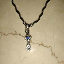 Girocollo oro bianco usato  Lumezzane