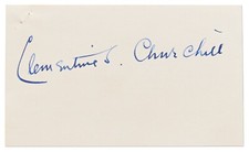 Signature clementine churchill for sale  Los Angeles