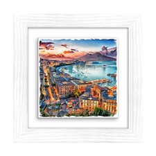Lupia quadro ceramica usato  San Cassiano