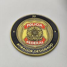 MOEDA DESAFIO BRASIL POLÍTICA FEDERAL ATIRADOR DESIGNADO comprar usado  Enviando para Brazil