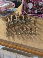Chess pieces brass for sale  Brooksville