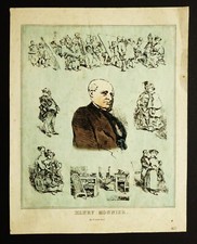 Lithographie henri monnier d'occasion  Nemours