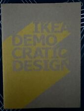 RARE Ikea Democratic Design Book - Testo in italiano introvabile - Design, używany na sprzedaż  Wysyłka do Poland