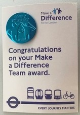London transport award for sale  MALDON