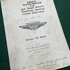 Bsa bantam 175 for sale Bsa bantam 175 for sale  BRENTWOOD