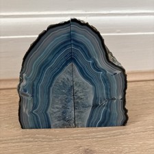 Agate blue geode for sale  LONDON