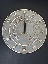 Vintage zodiac sundial for sale  North Ridgeville