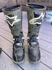 Botas de Motocross Alpinestars Tech 8 Series + Botas Pretas Masculinas EUA 10 comprar usado  Enviando para Brazil