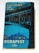 Używany, Stadtführer und Atlas Budapest Cartographia 1974 na sprzedaż  PL