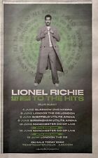 Lionel Richie Tour Dates 2025 Say Hello Advert Newspaper Ad Mini Poster 10x6” comprar usado  Enviando para Brazil