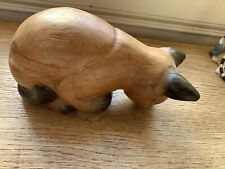 Vintage handcarved solid for sale  EDINBURGH