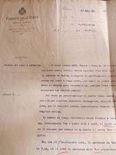 Intetessante documento ferrovi usato  Fontanafredda