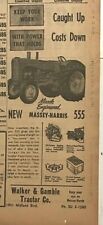 1956 newspaper massey for sale  Houlton