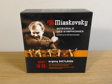Miaskovsky Intergrale Des Symphonies Svetlanov Complete Symphonies 16 CD Box Set comprar usado  Enviando para Brazil