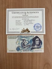 500000 lire banca usato  San Severo