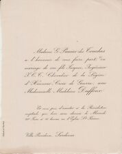 1928 faire part d'occasion  Toulouse-