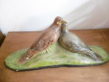 Sculpture plâtre oiseaux d'occasion  Ceaucé