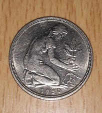 Pfennig 1950 bundesrepublik gebraucht kaufen  Kelkheim