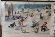 Rollkarte winterfreuden ddr gebraucht kaufen  Grünhainichen