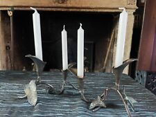 Paire bougeoirs anciens d'occasion  Tonnay-Boutonne