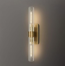 Brushed brass wall for sale  Denver