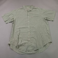 Camisa masculina Ralph Lauren XL manga curta algodão xadrez bolso casual comprar usado  Enviando para Brazil