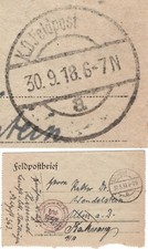 Feldpost kartenbrief stempel gebraucht kaufen  Biberach an der Riß