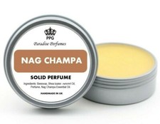 Nag Champa Natural Solid Perfume by Paradise Perfumes Fragrância Perfume Bálsamo 15ml comprar usado  Enviando para Brazil