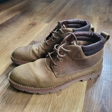 Clarks mens tan for sale  BRISTOL