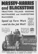 Massey harris blackstone for sale  GLASGOW