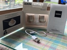 Autêntico LA114 Lexon Twin Mino Bluetooth mini conjunto de alto-falantes cor bege comprar usado  Enviando para Brazil