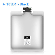 Bolsa de tinta preta compatível T05B1 para impressora a jato de tinta Epson WF-C878R WF-C879R, usado comprar usado  Enviando para Brazil