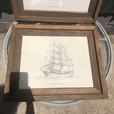 Framed art pair for sale  Dillwyn