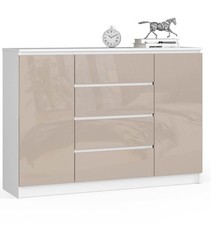 AKORD KOMODA K140 2D 4SZ CLP CAPPUCCINO POŁYSK na sprzedaż  PL