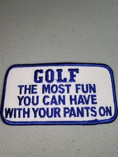 Golf fun embroidered for sale  West Babylon
