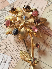 Broche ancienne florale d'occasion Broche ancienne florale d'occasion  Moissac
