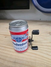 Carretel de pesca Budweiser Johnson super retrô funciona bem comprar usado  Enviando para Brazil